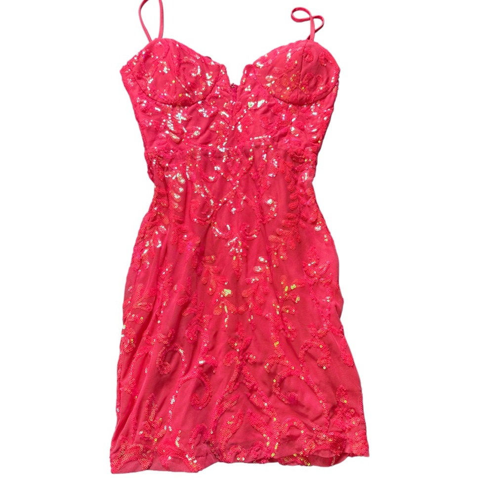 Windsor Vibrant Pink Sequin Top
